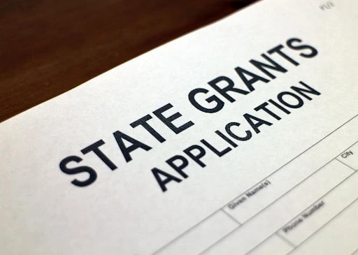 small businesses financial challenges State grants application form for funding or assistance.