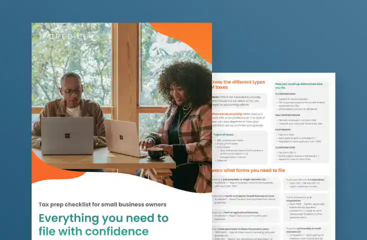 Tax filing checklist for small business owners