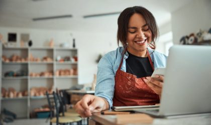 business owner comparing business lenders