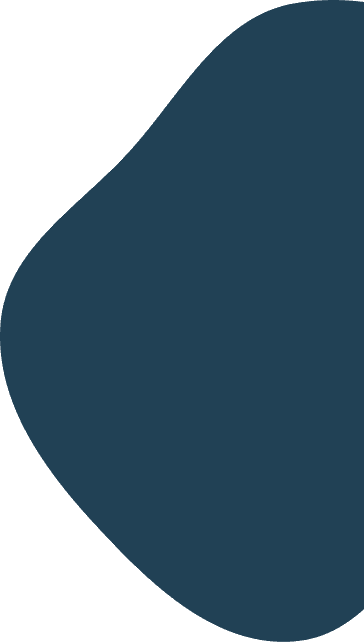 Decorative background shape.